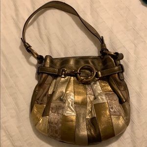 Coach Gold Mini Bag